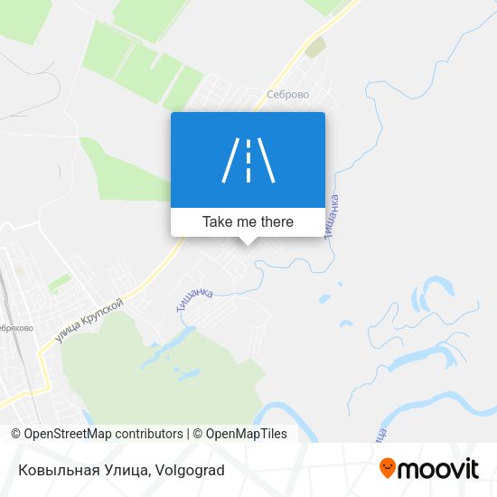 Ковыльная Улица map
