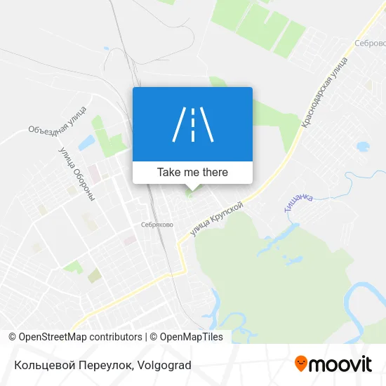 Кольцевой Переулок map
