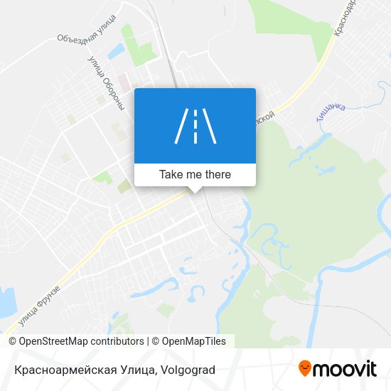 Красноармейская Улица map