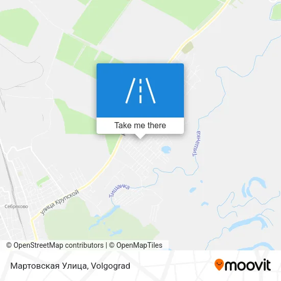 Мартовская Улица map