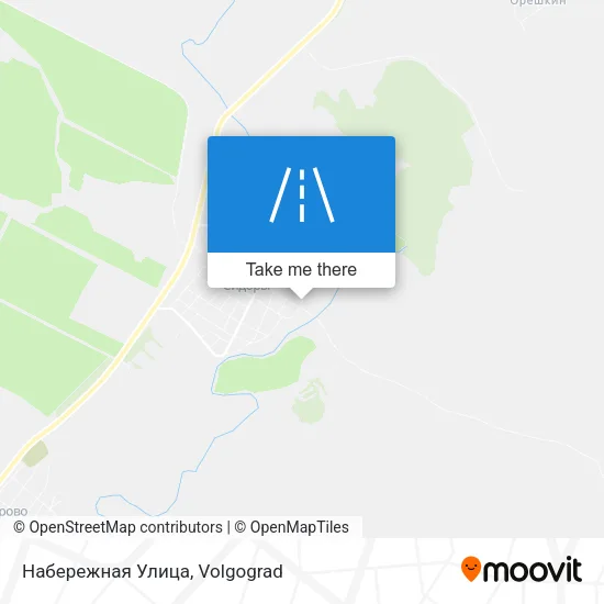 Набережная Улица map