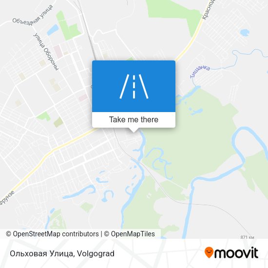 Ольховая Улица map
