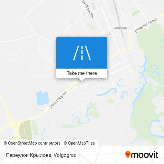 Переулок Крылова map