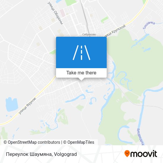 Переулок Шаумяна map