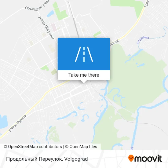 Продольный Переулок map