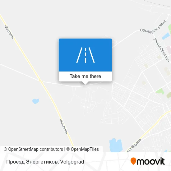 Проезд Энергетиков map