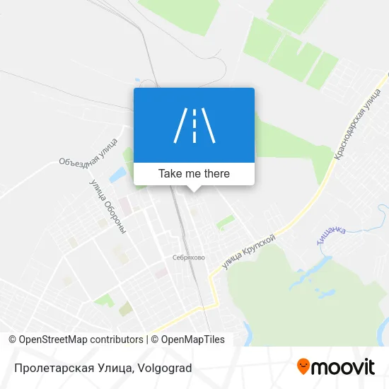 Пролетарская Улица map