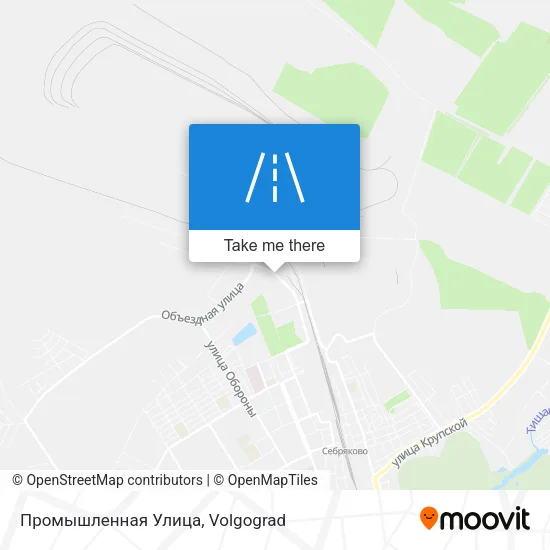Промышленная Улица map