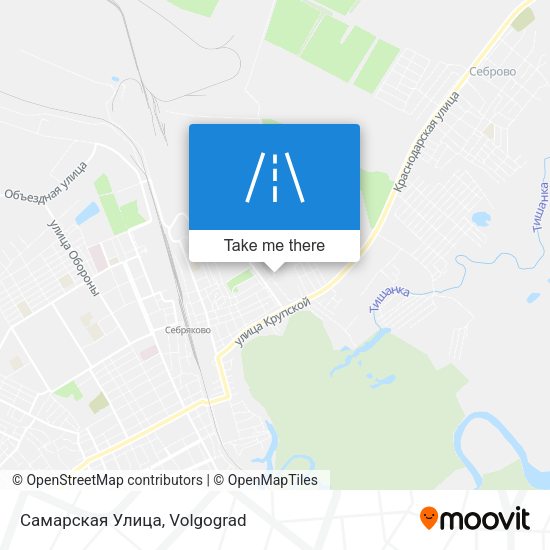 Самарская Улица map