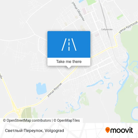 Светлый Переулок map