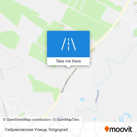 Себряковская Улица map