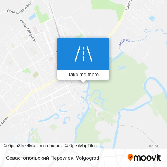 Севастопольский Переулок map