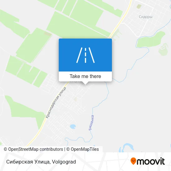 Сибирская Улица map