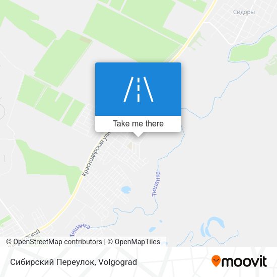 Сибирский Переулок map
