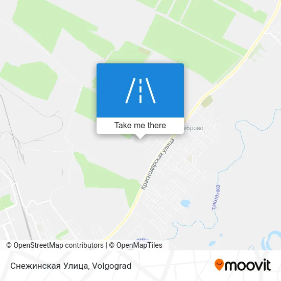 Снежинская Улица map