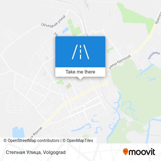 Степная Улица map