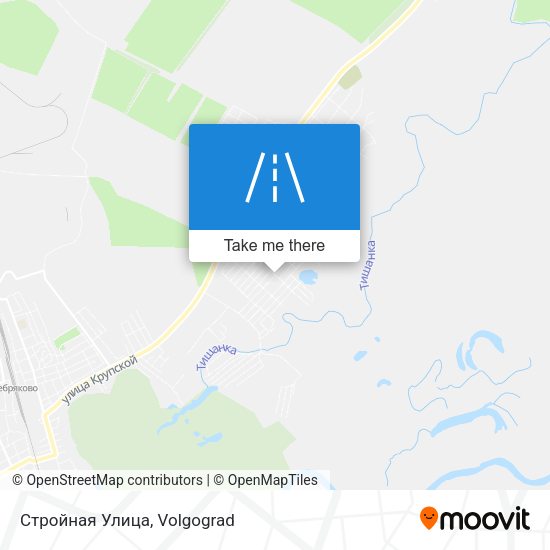 Стройная Улица map