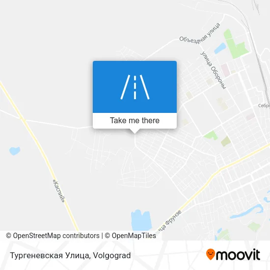 Тургеневская Улица map