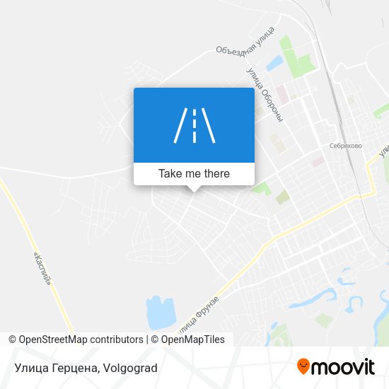 Улица Герцена map