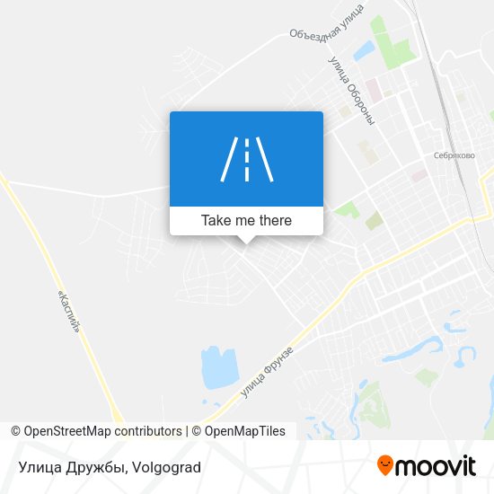 Улица Дружбы map