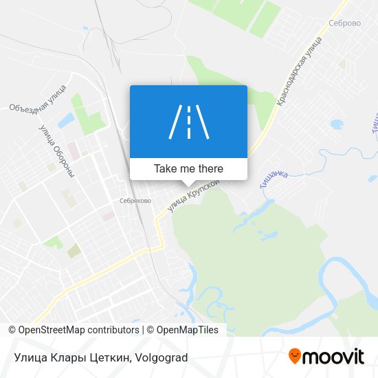 Улица Клары Цеткин map