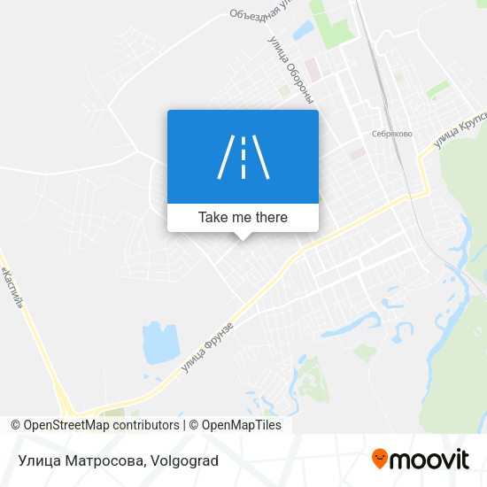 Улица Матросова map