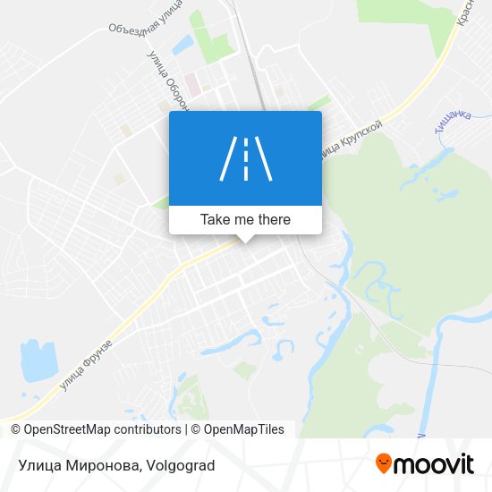 Улица Миронова map