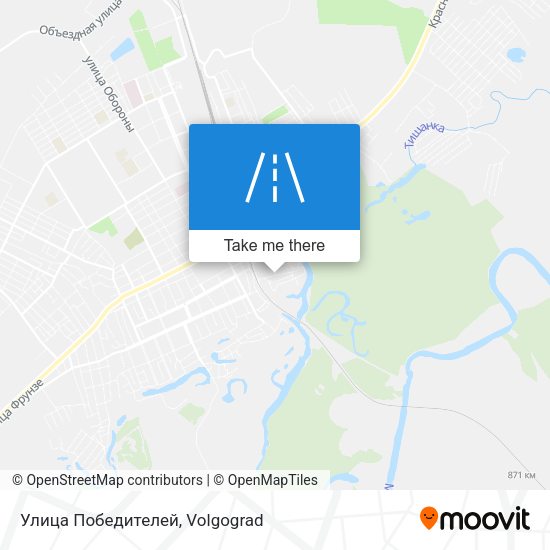 Улица Победителей map