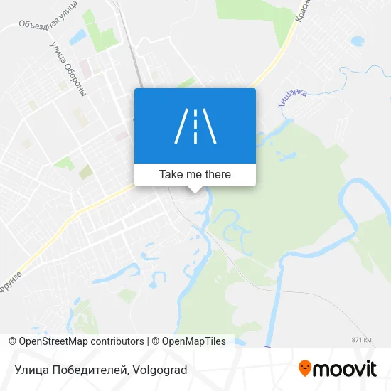 Улица Победителей map