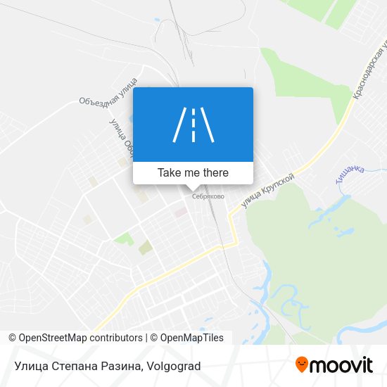 Улица Степана Разина map