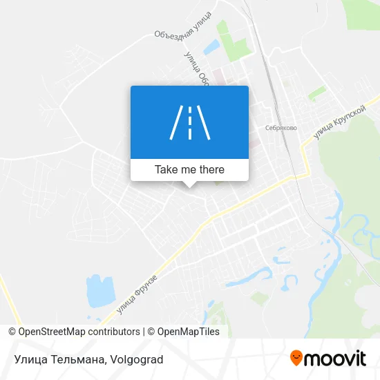 Улица Тельмана map
