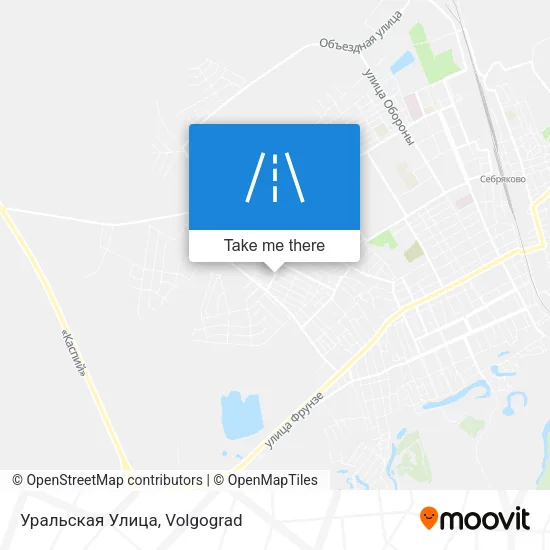 Уральская Улица map