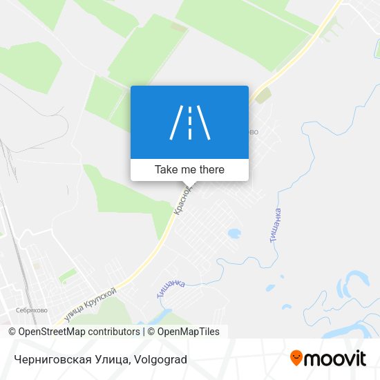 Черниговская Улица map