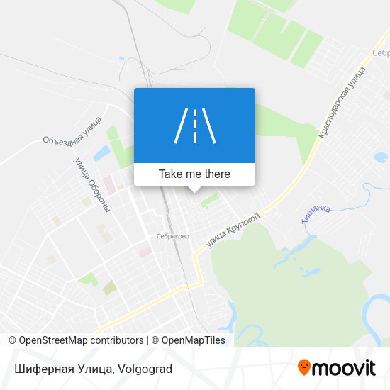 Шиферная Улица map