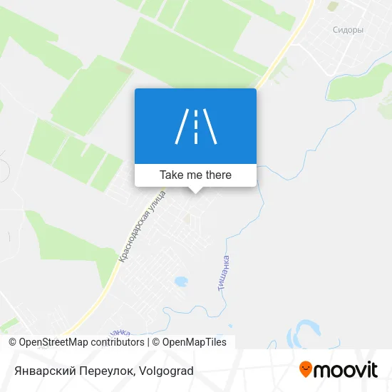 Январский Переулок map
