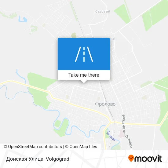 Донская Улица map