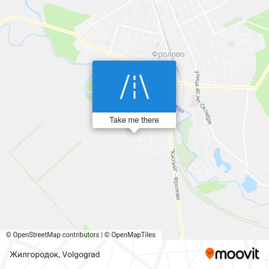 Жилгородок map
