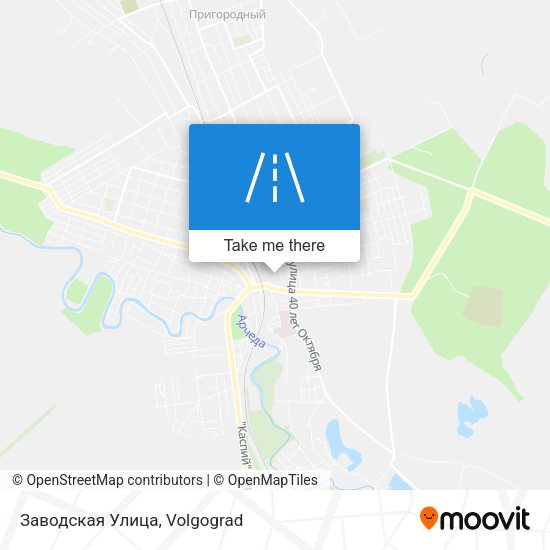 Заводская Улица map