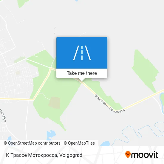 К Трассе Мотокросса map