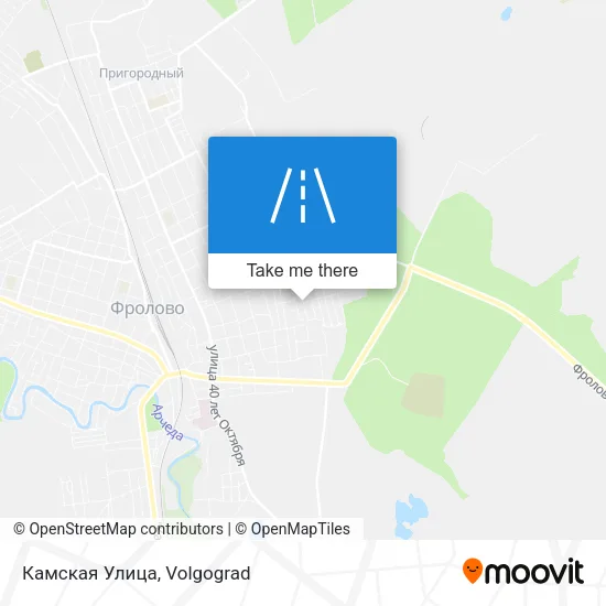 Камская Улица map