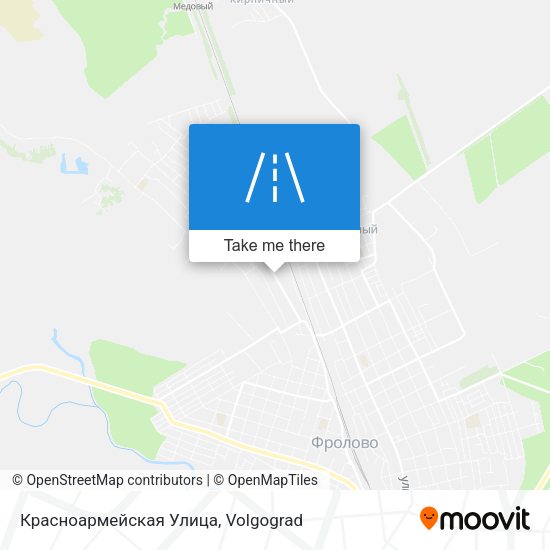 Красноармейская Улица map