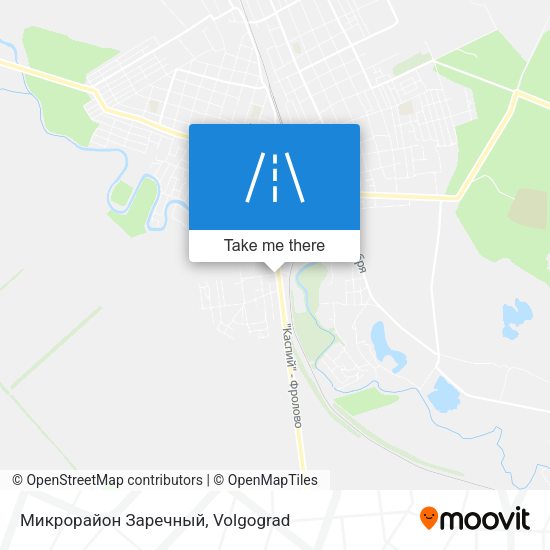 Микрорайон Заречный map
