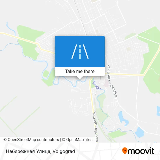 Набережная Улица map