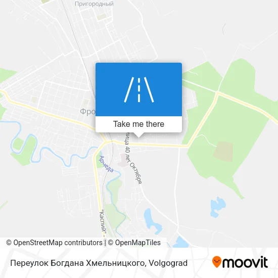 Переулок Богдана Хмельницкого map