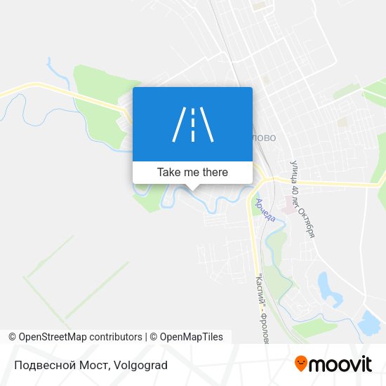 Подвесной Мост map