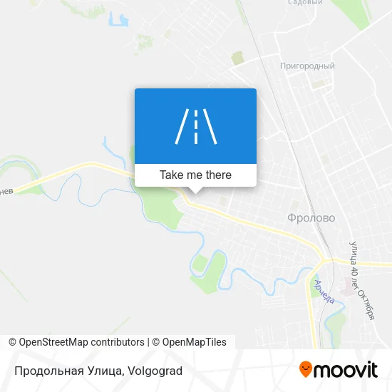 Продольная Улица map