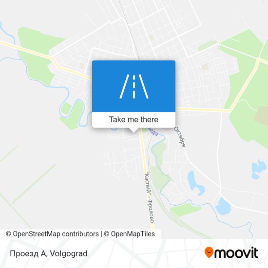 Проезд А map