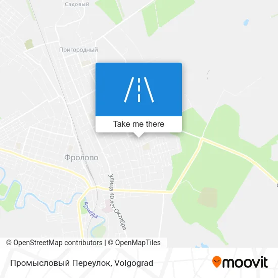 Промысловый Переулок map