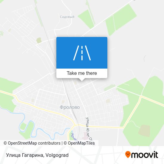 Улица Гагарина map