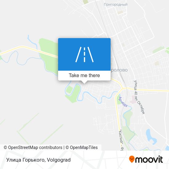 Улица Горького map